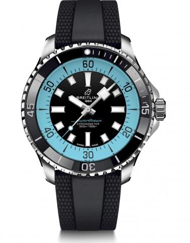 Review Breitling SuperOcean Automatic 44 Replica Watch A173761A1B1S1 - Click Image to Close